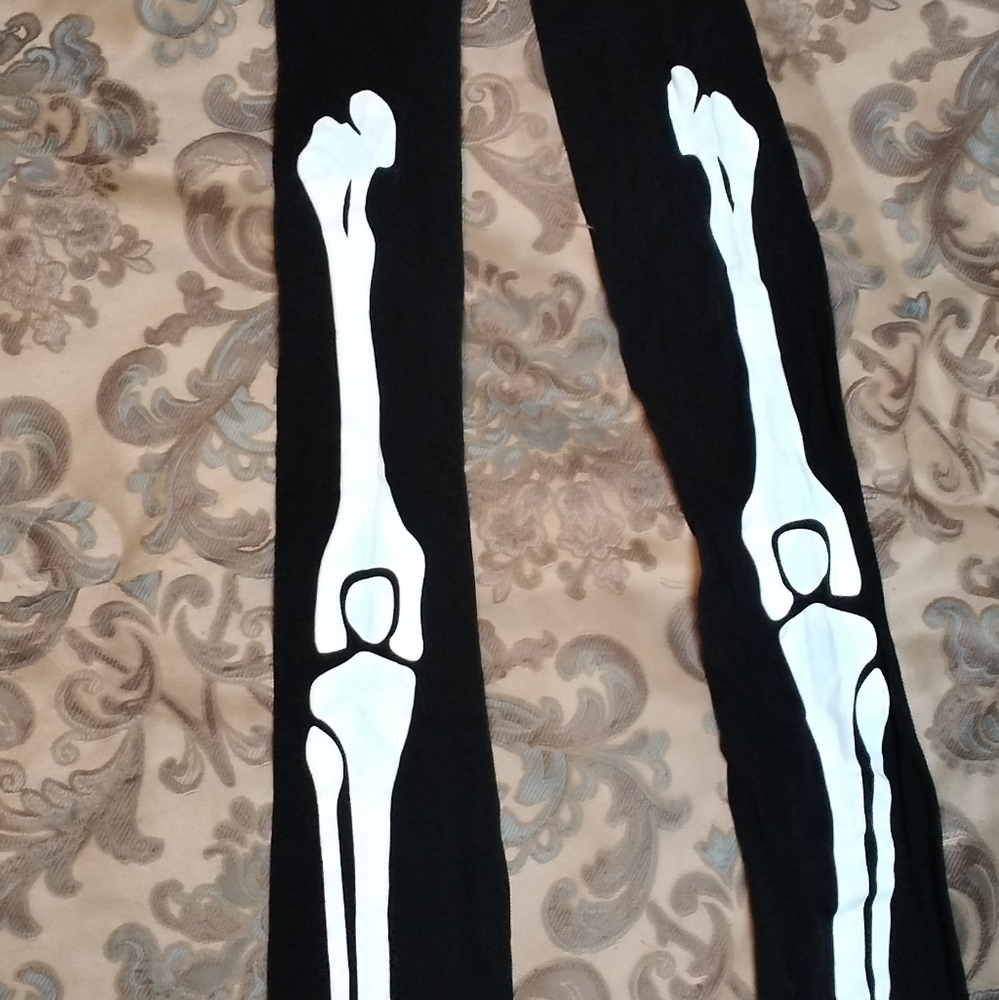 Skeleton pantyhose